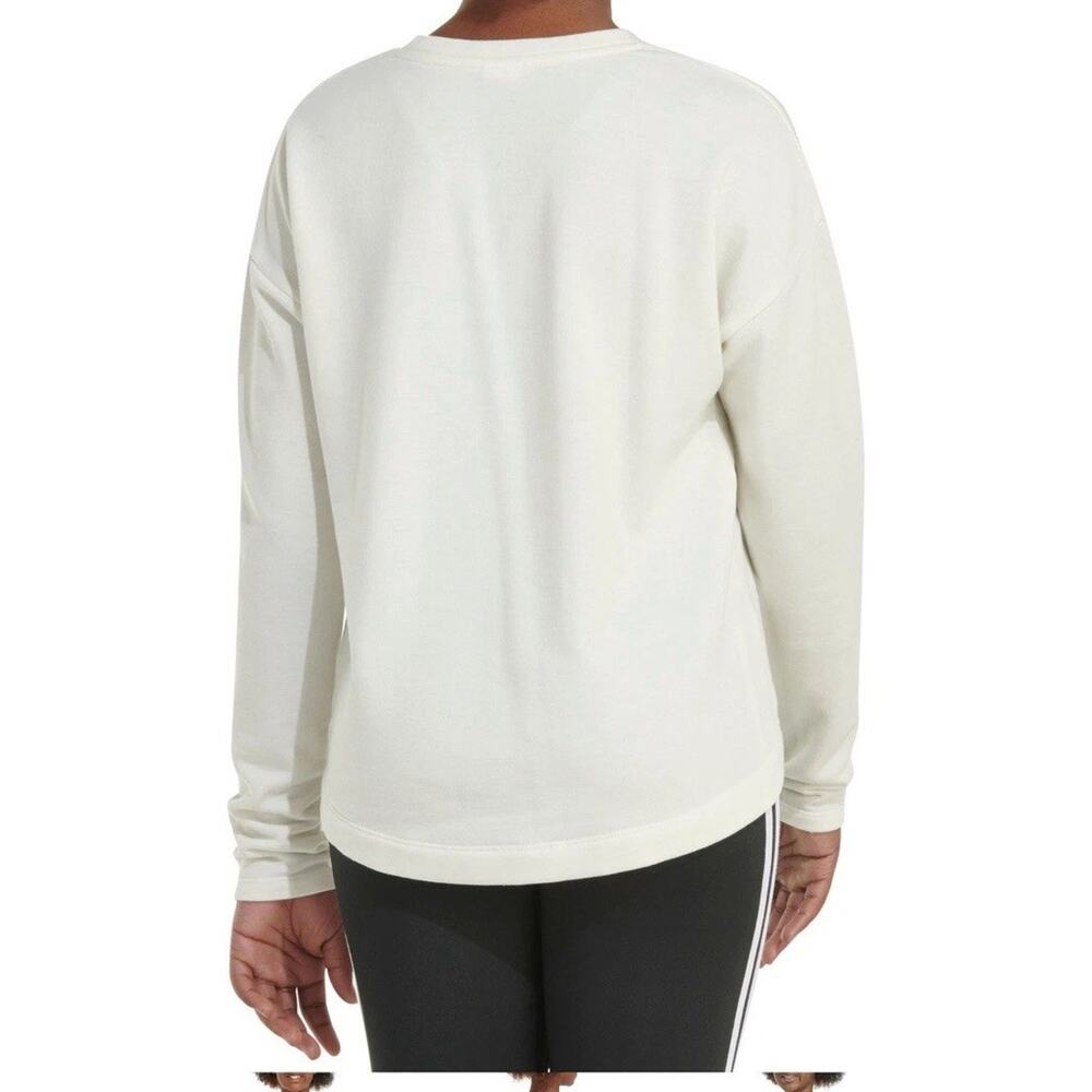 NWT Adidas Girls' Embroidered Training Lightweight Long Sleeve Pullover - Picture 2 of 6